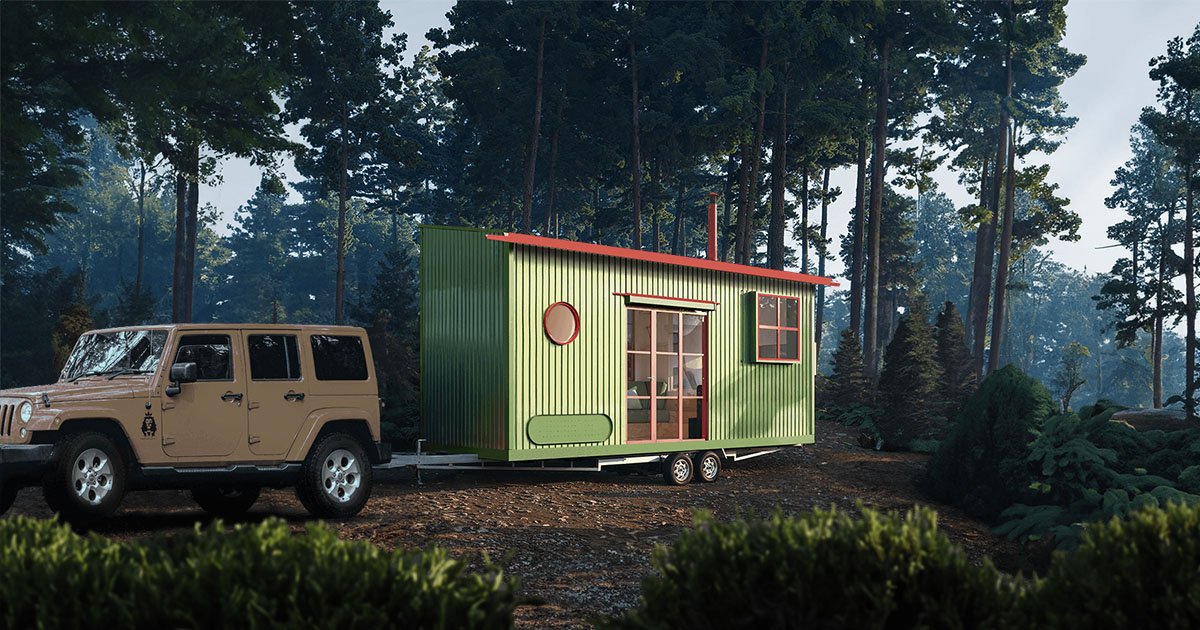 tiny house 13m2 THOW Dwellii tiny house 13m2 THOW Dwellii