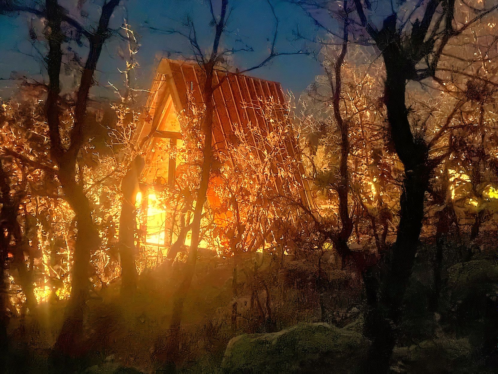 maison A-Frame