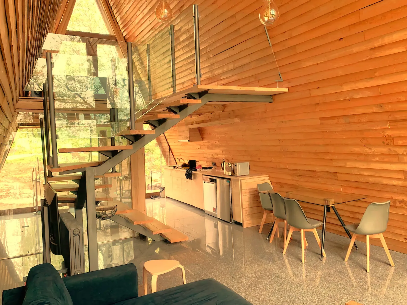 salon maison A-Frame