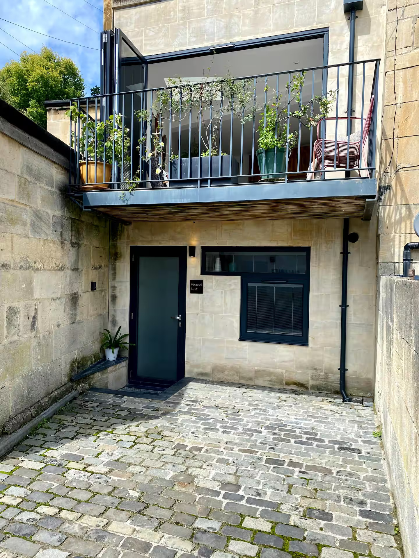 façade petite maison de ville à Bath façade petite maison de ville à Bath
