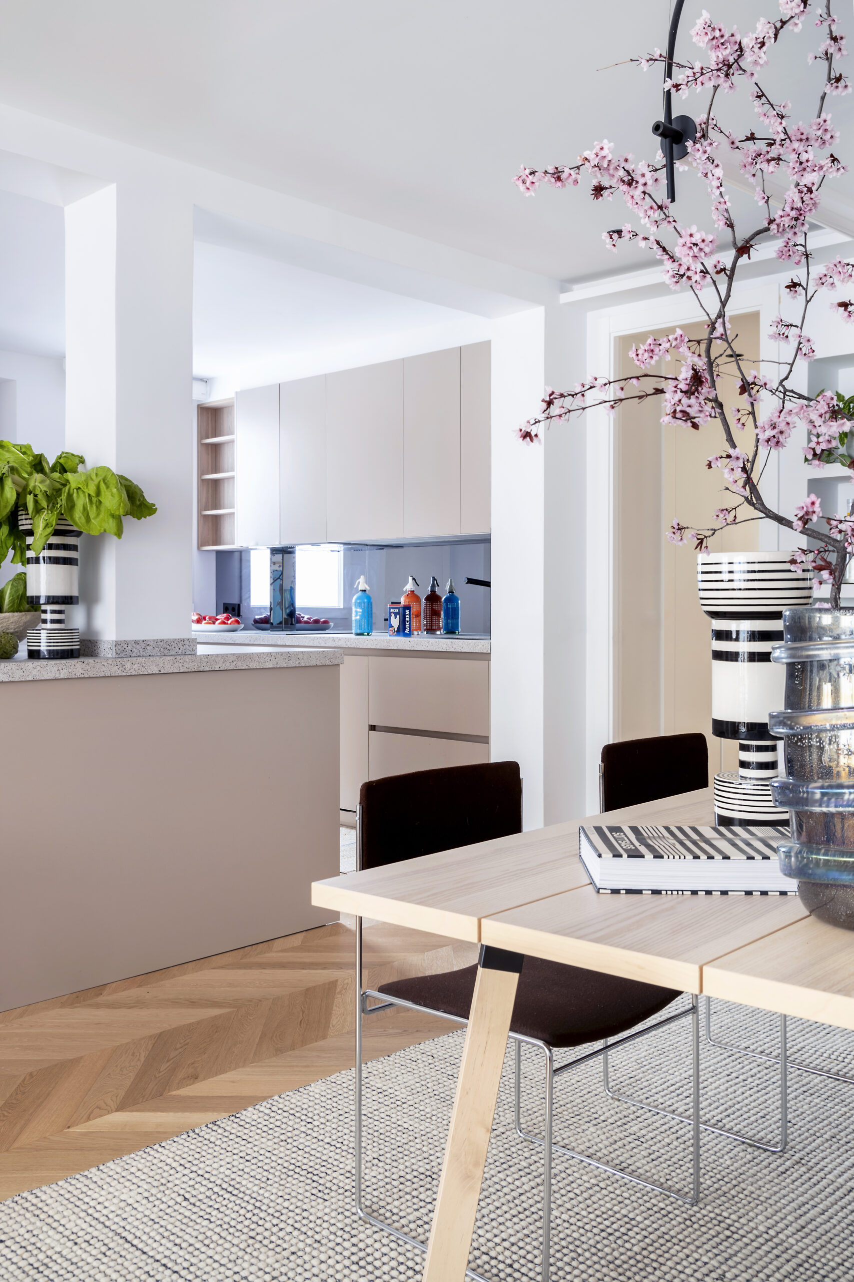 cuisine et salle à manger appartement décoration contemporaine cuisine et salle à manger appartement décoration contemporaine