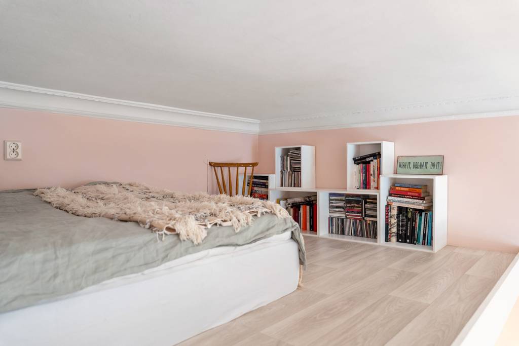 mezzanine studio 34m2 décoration rose mezzanine studio 34m2 décoration rose