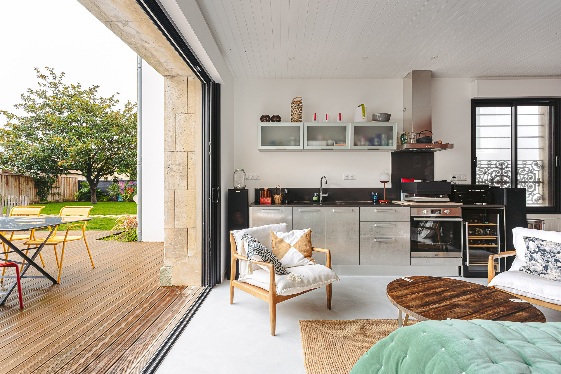 maison d maison d'ami décoration contemporaine photo: © Espaces Atypiques La Rochelle
