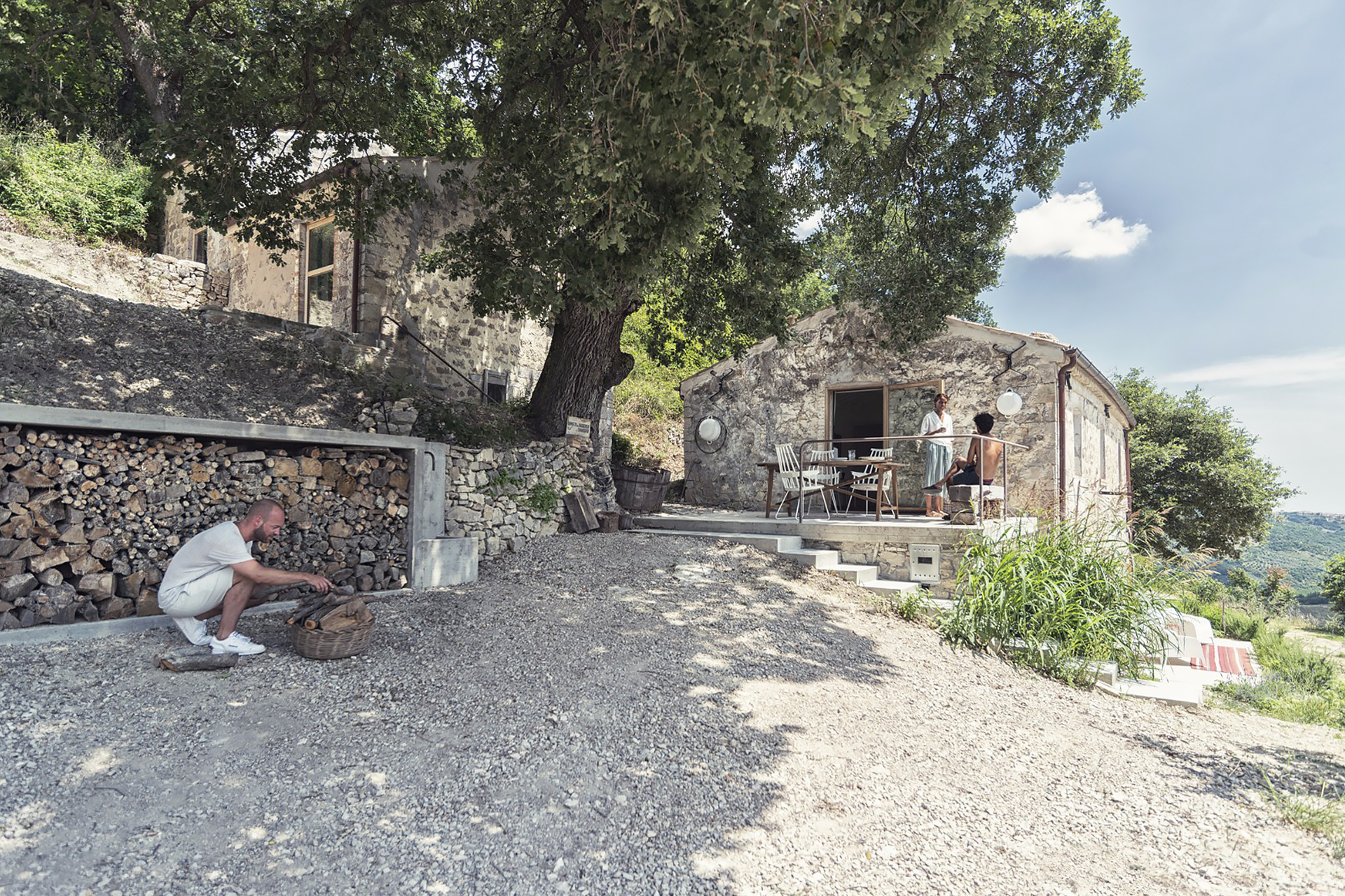 maison ancienne en pierres