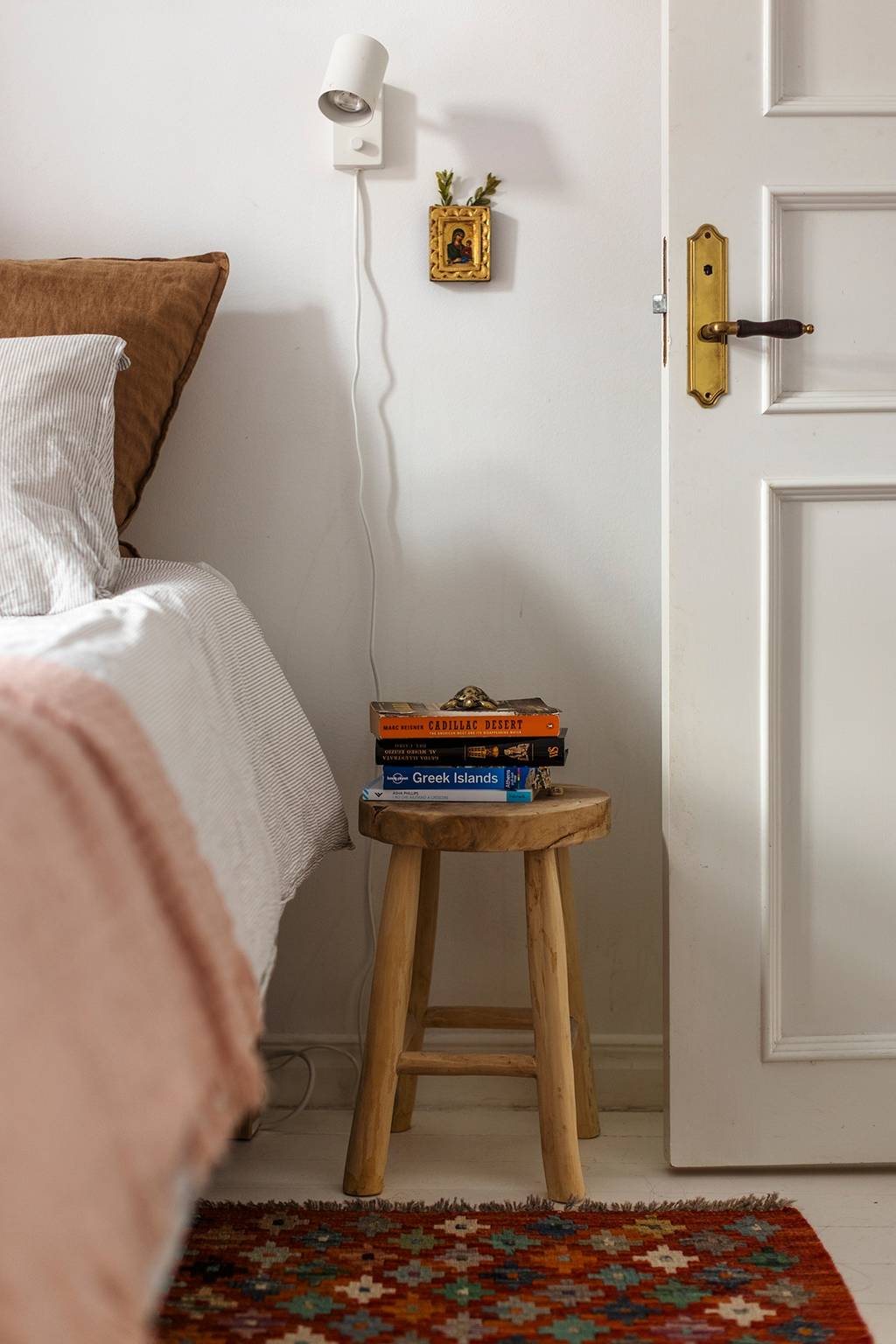 chambre appartement 75m2 décoration scandinave
