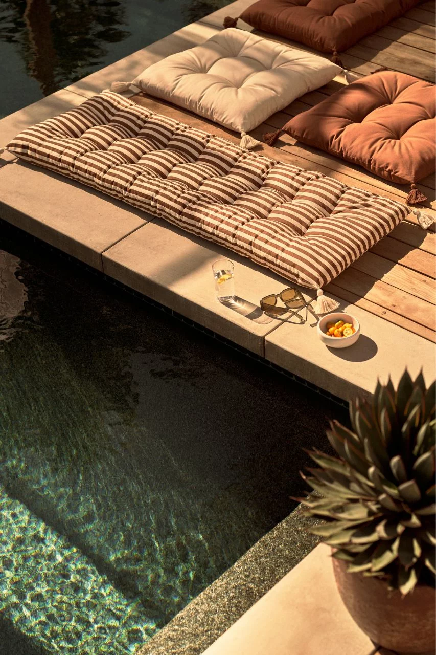 coussins de sol nouvelle collection H&M Home