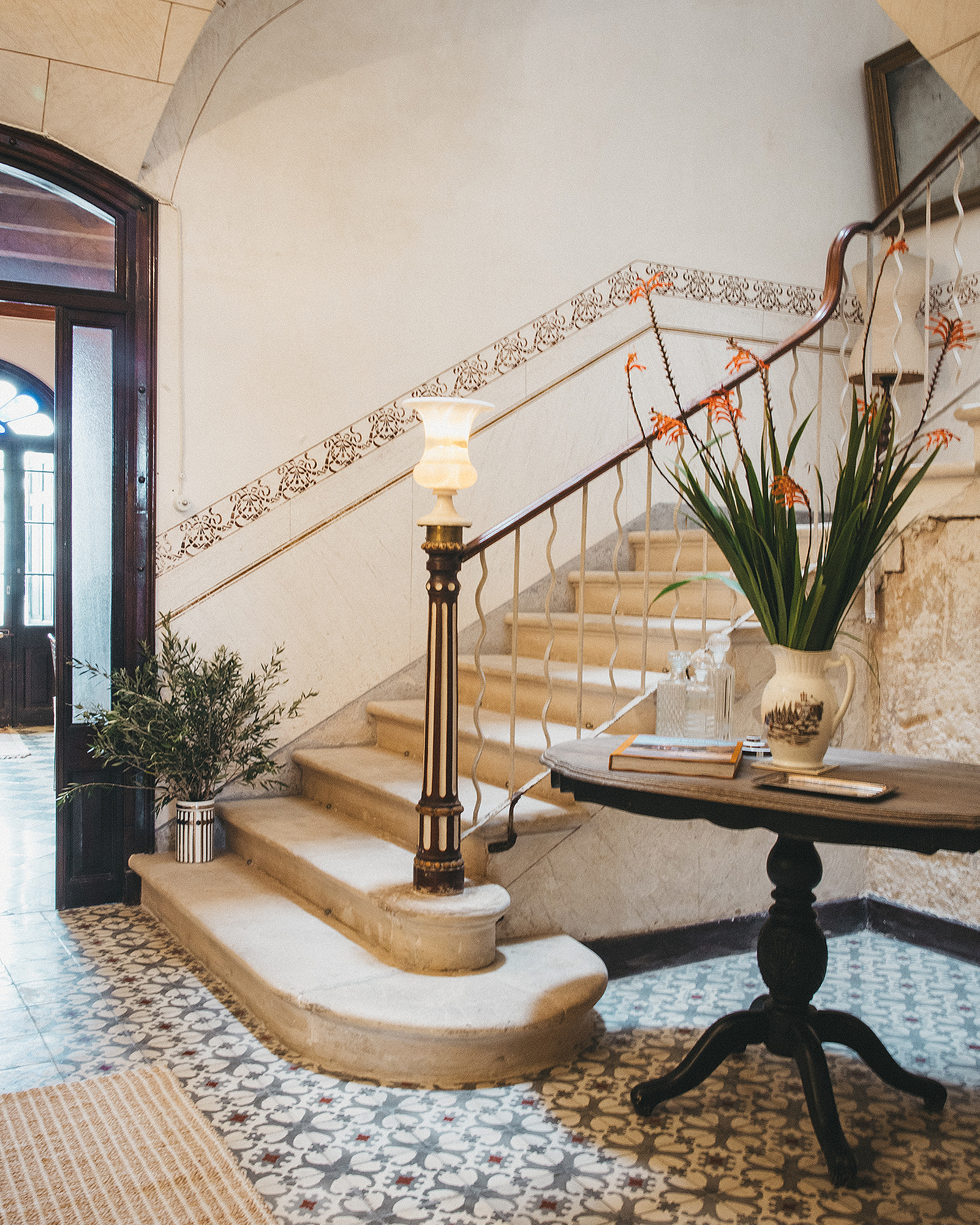 escalier en pierre Joia House