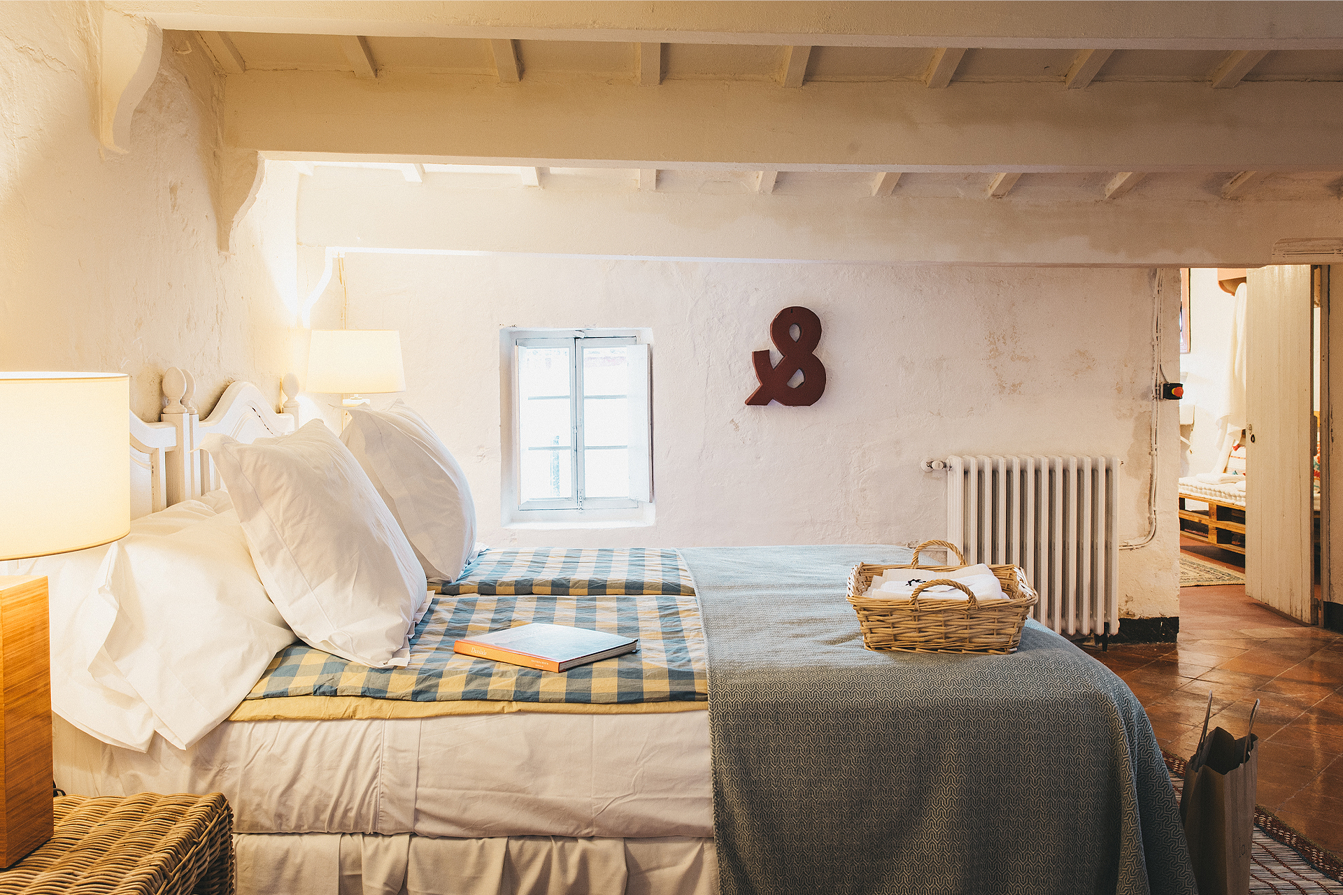 chambre décoration vintage et rustique Joia House