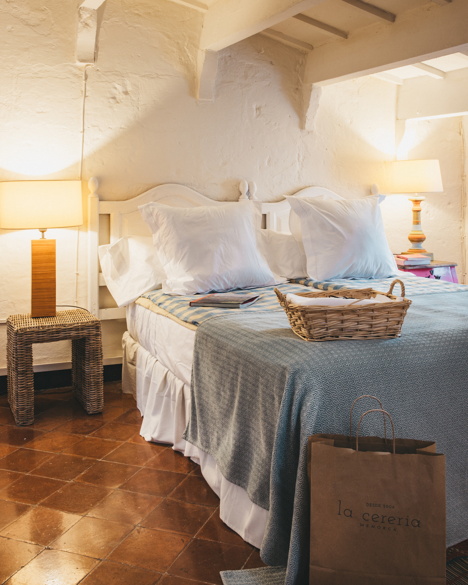 chambre décoration vintage et rustique Joia House