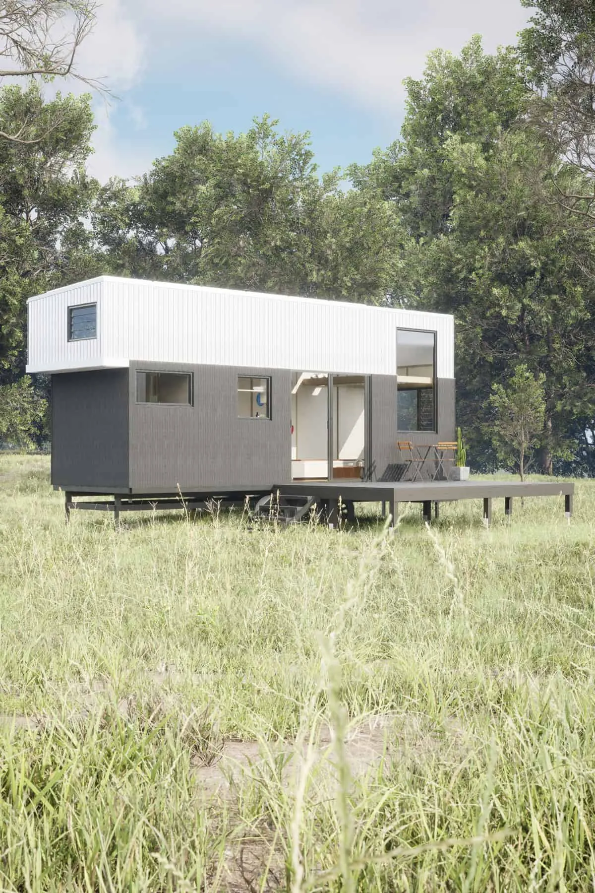 tiny house 21m2 Funhouse Konpak Tiny Homes