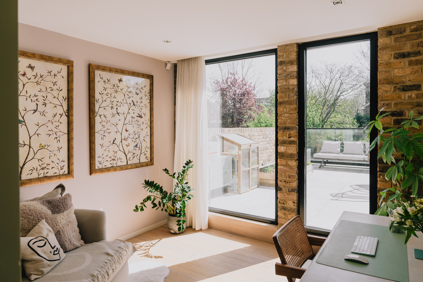 petit salon avec terrasse