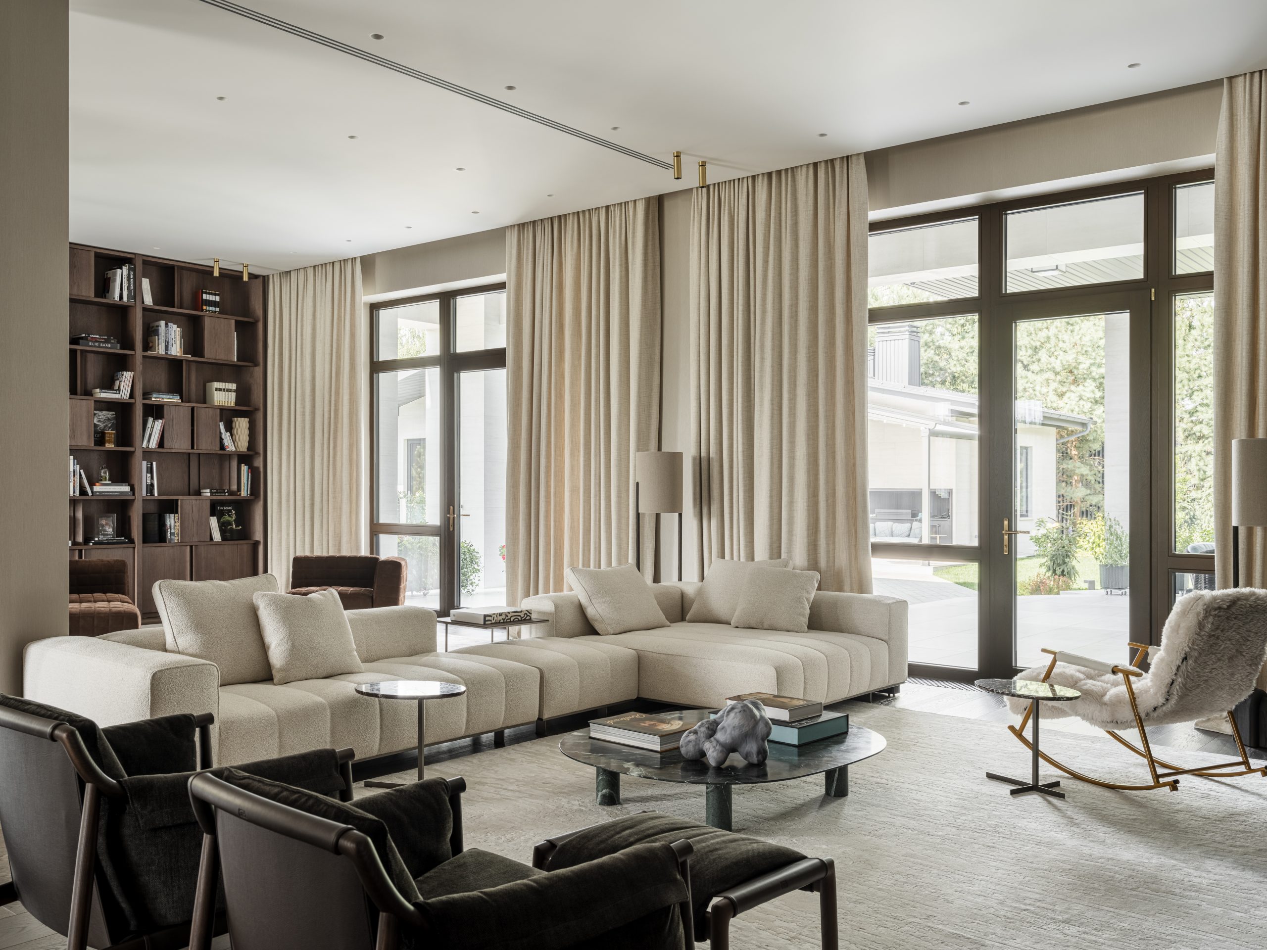 salon décoration contemporaine