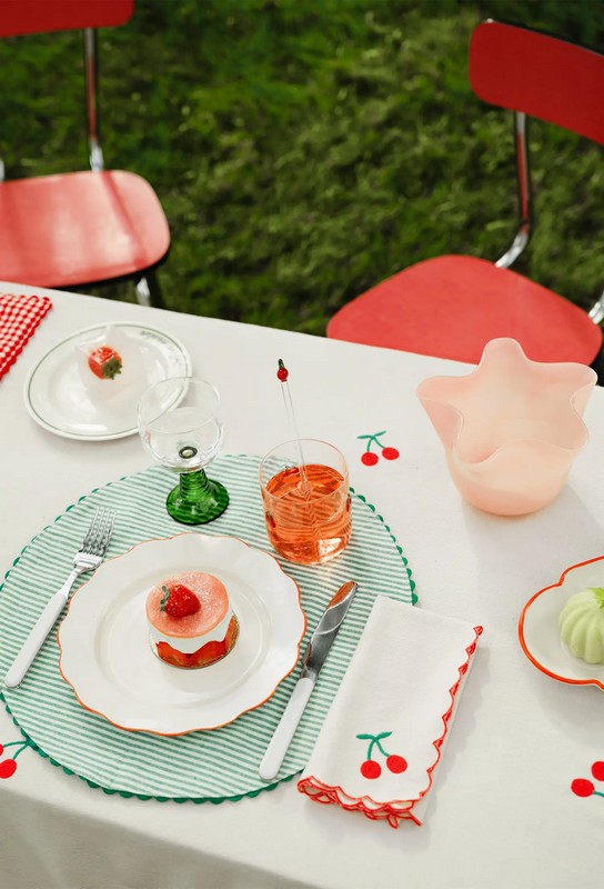 table champêtre Monoprix Maison