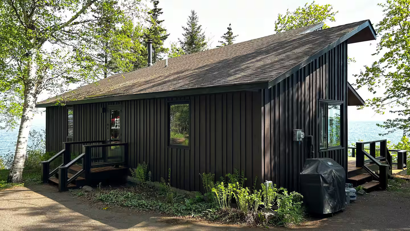 maison Lutsen vue Lac Supérieur