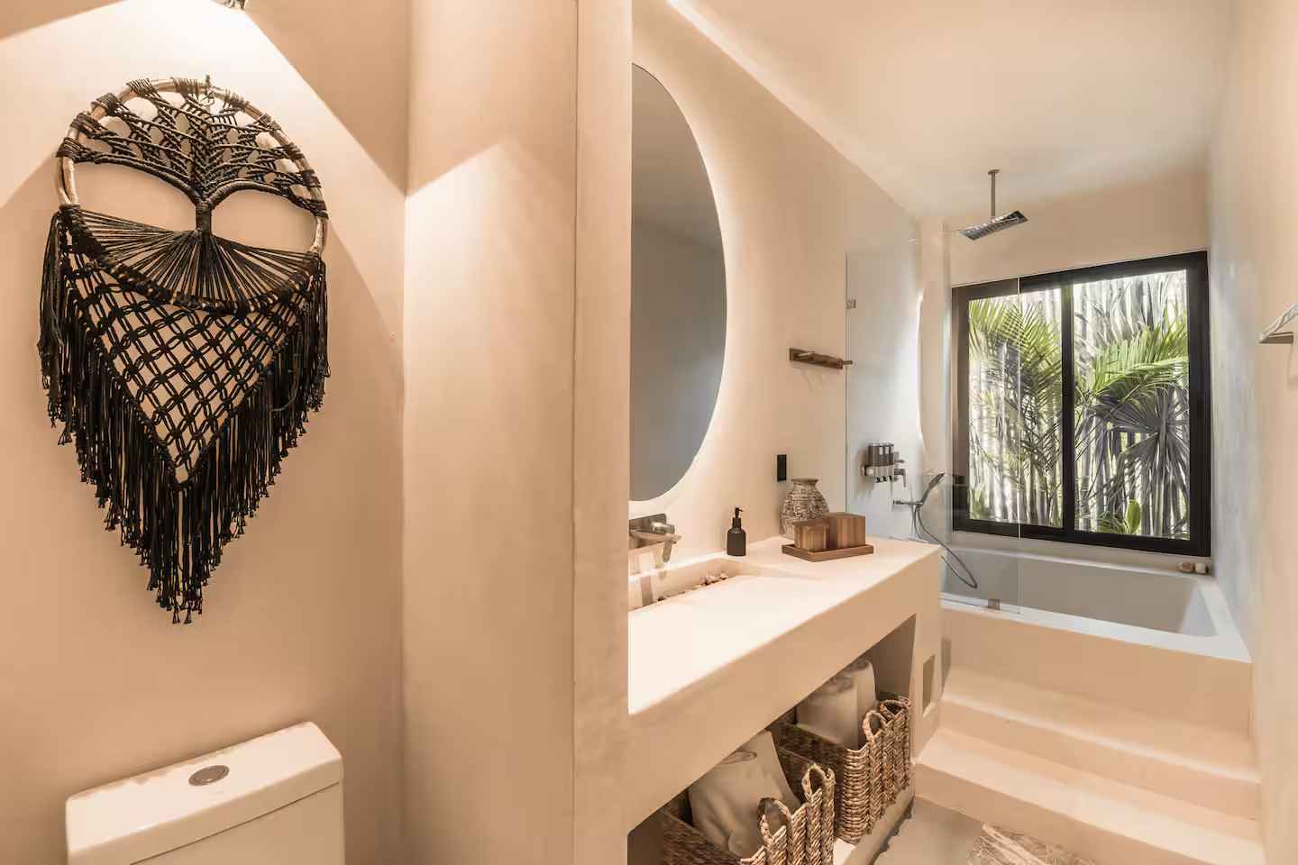 salle de bain villa Meka Mexique