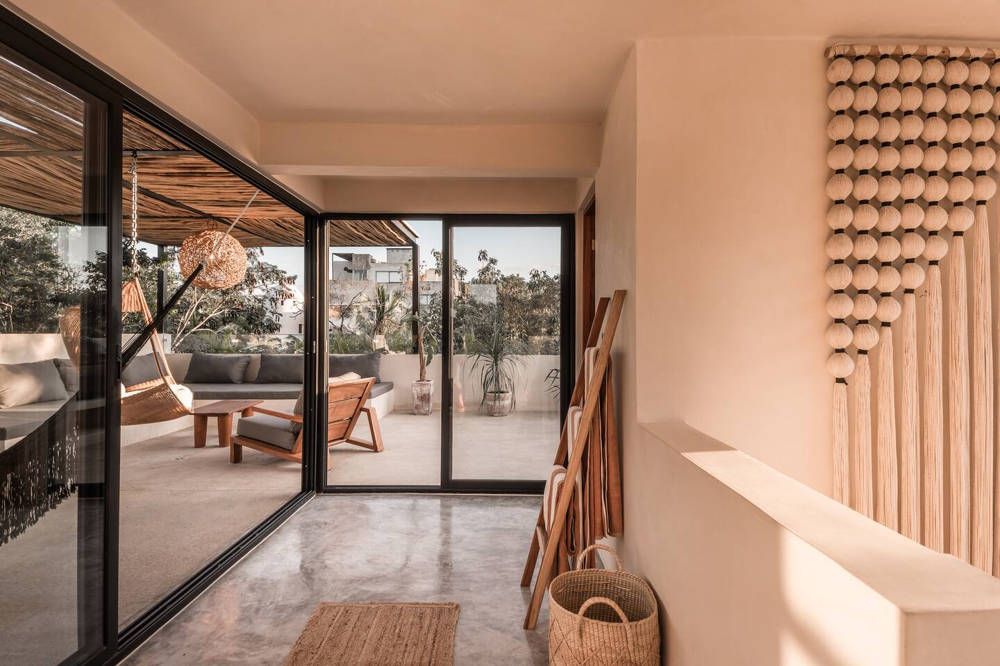 terrasse villa Meka Mexique
