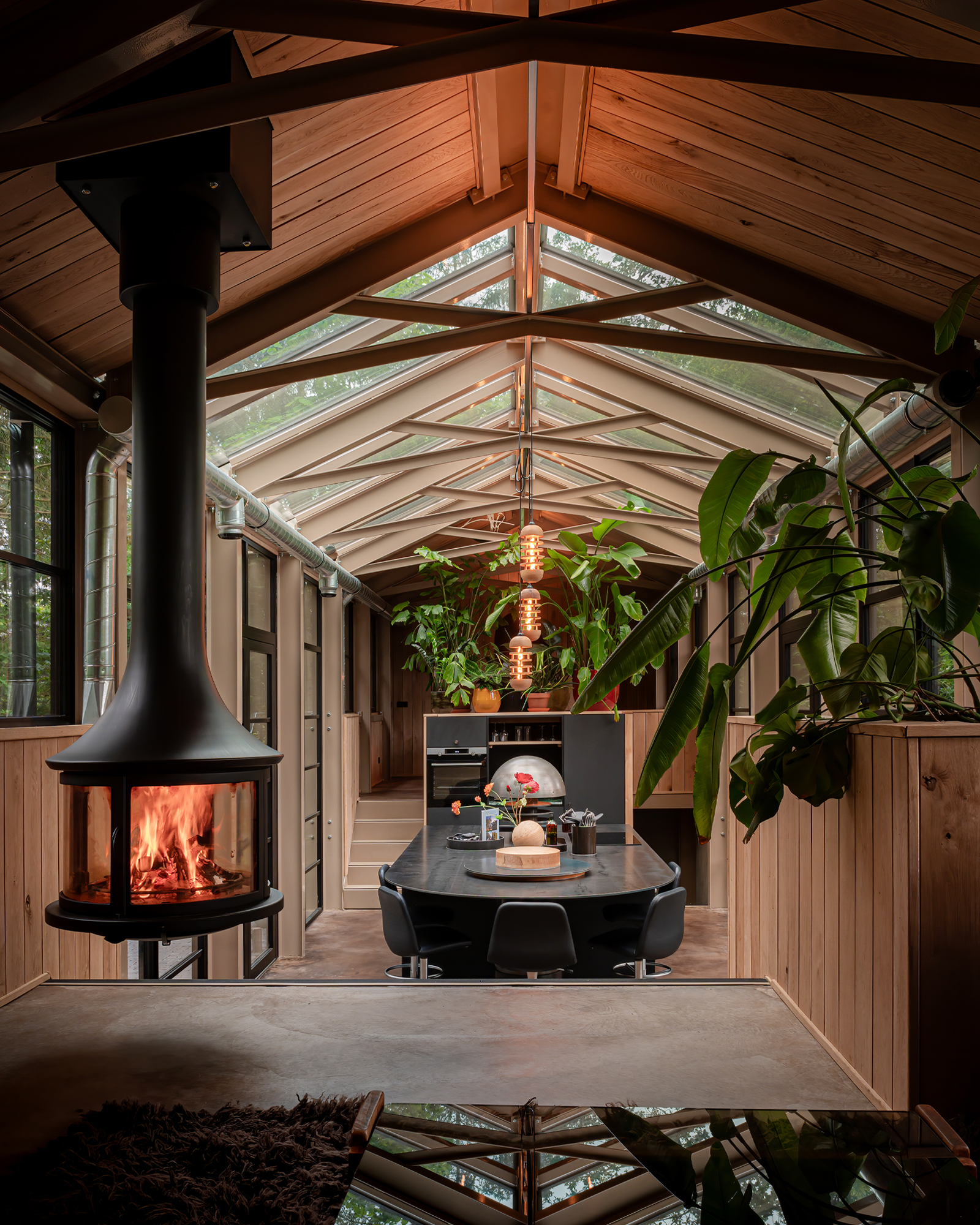 salon maison contemporaine l'Orangerie Pays-Bas