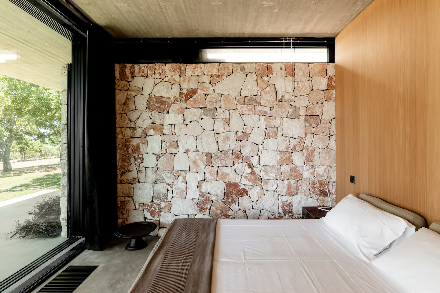 chambre design mur pierres chambre design mur pierres