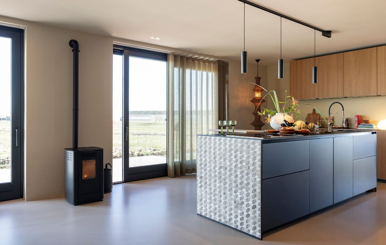 cuisine ouverte moderne avec îlot cuisine ouverte moderne avec îlot