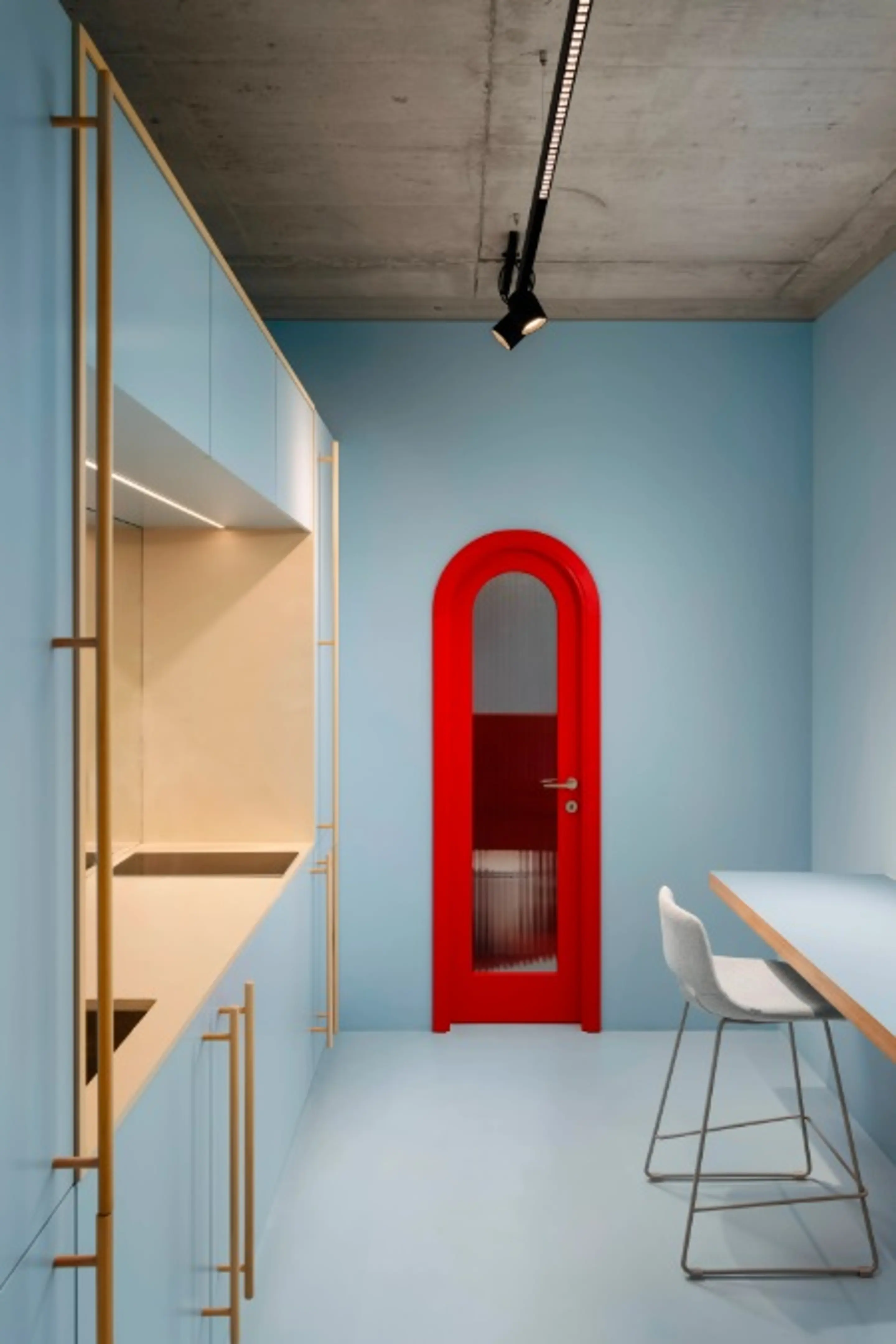 cuisine design avec espace repas