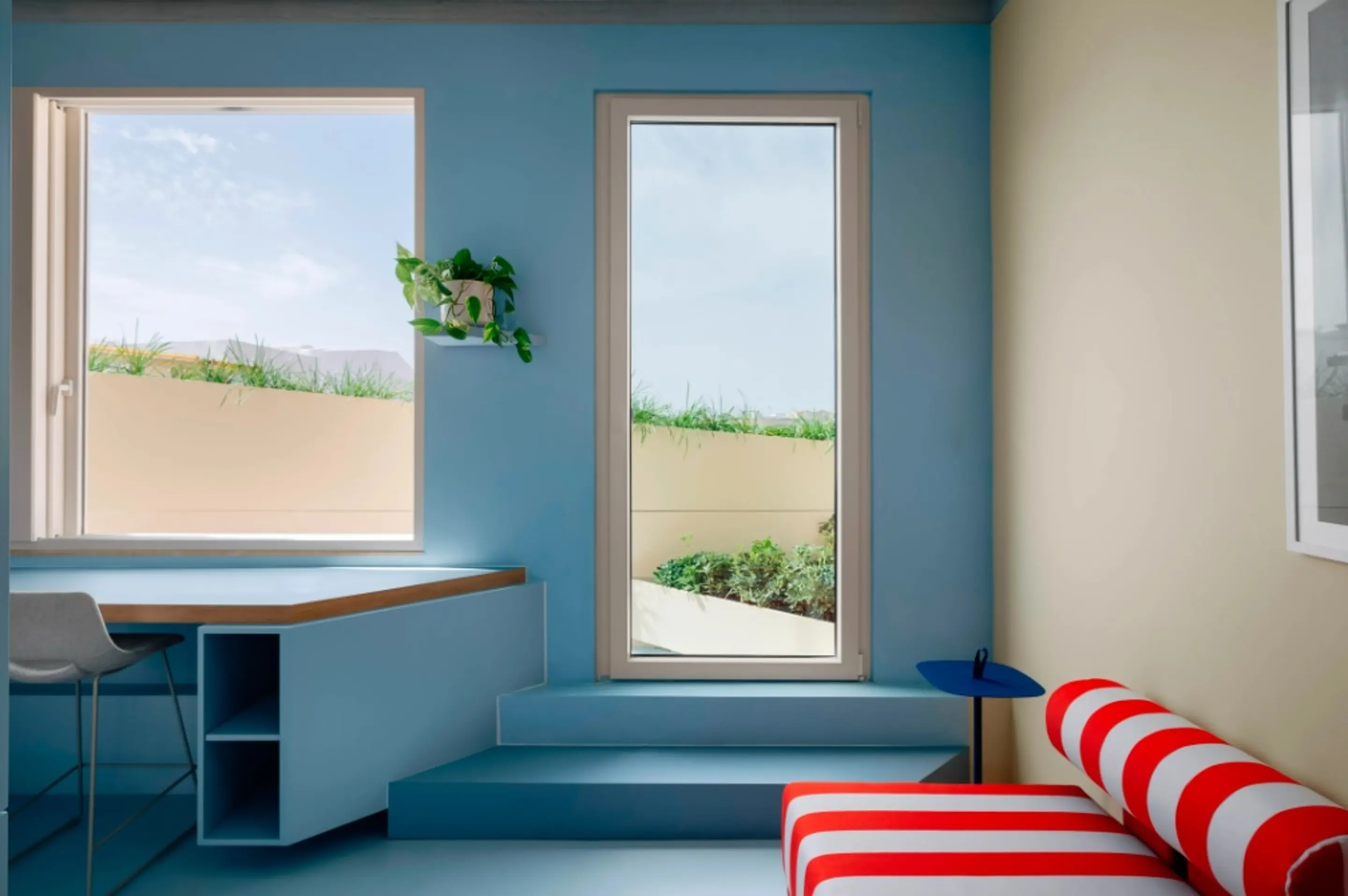appartement design avec terrasse