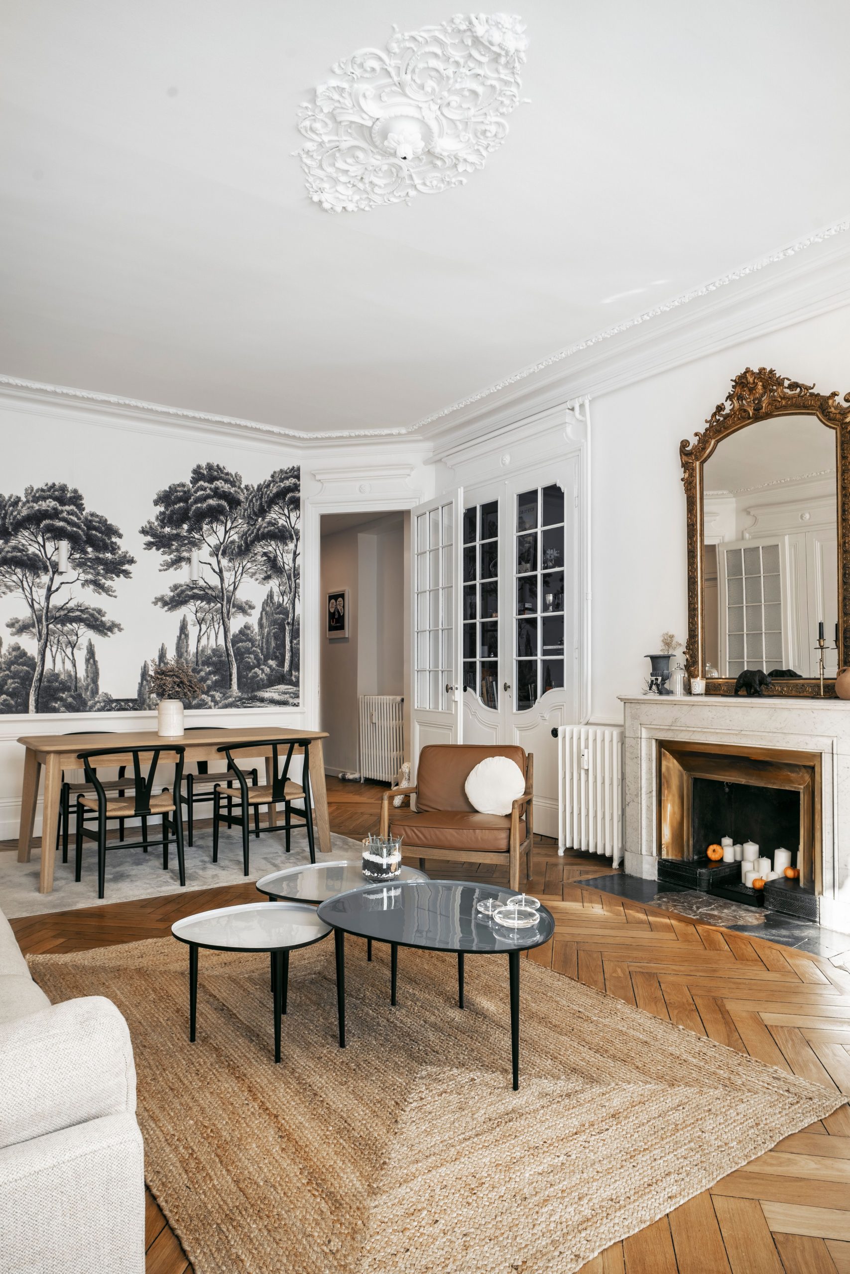 salon appartement haussmannien Lyon décoration contemporaine salon appartement haussmannien Lyon décoration contemporaine
