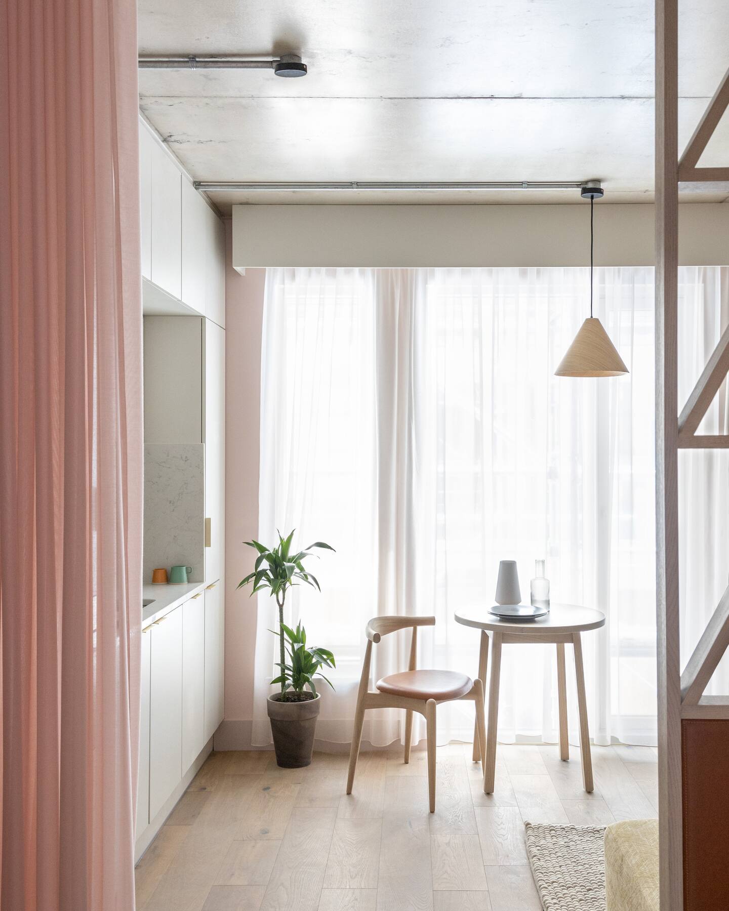 cuisine et coin repas studio 29m2 décoration design