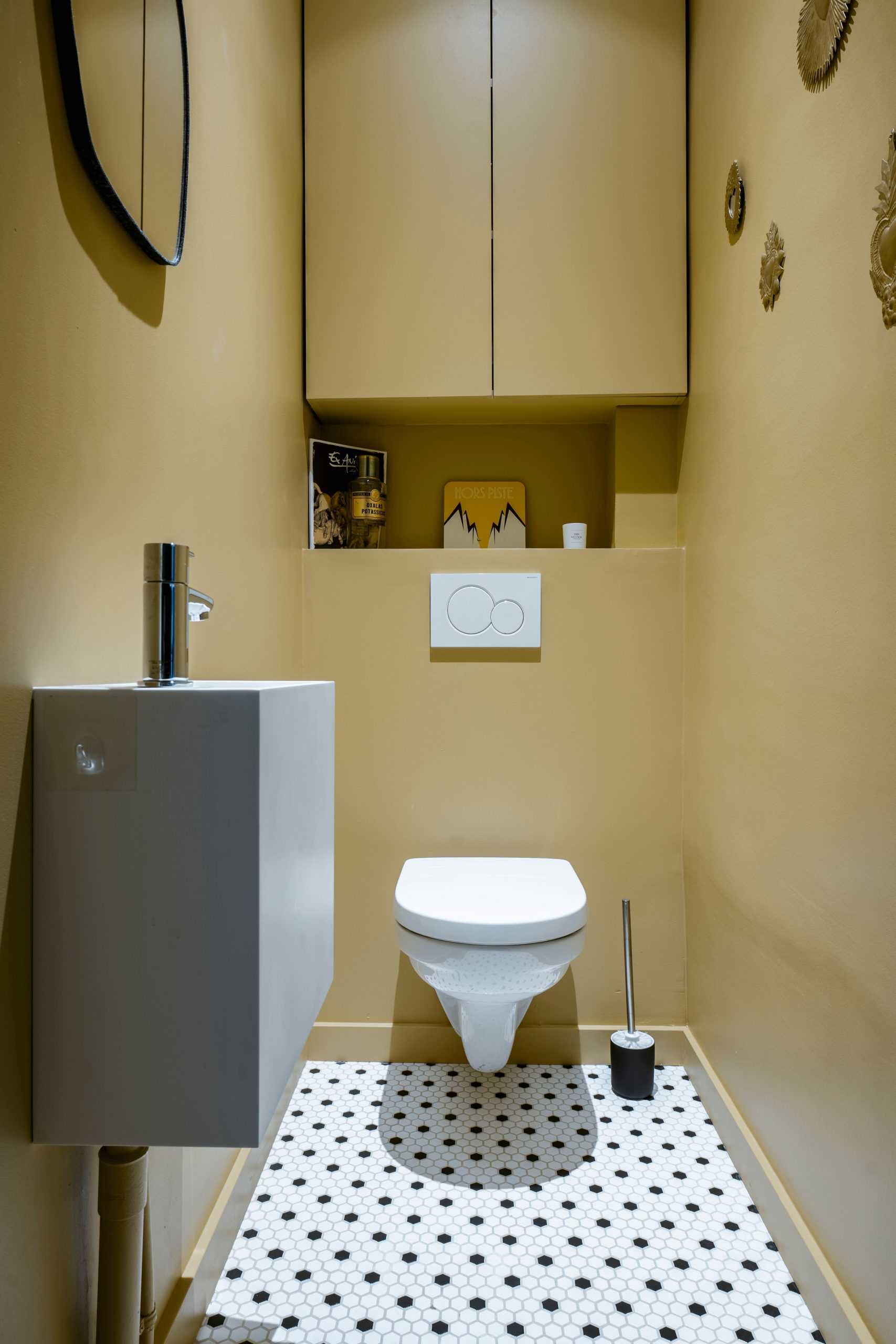 toilettes murs ocre jaune toilettes murs ocre jaune