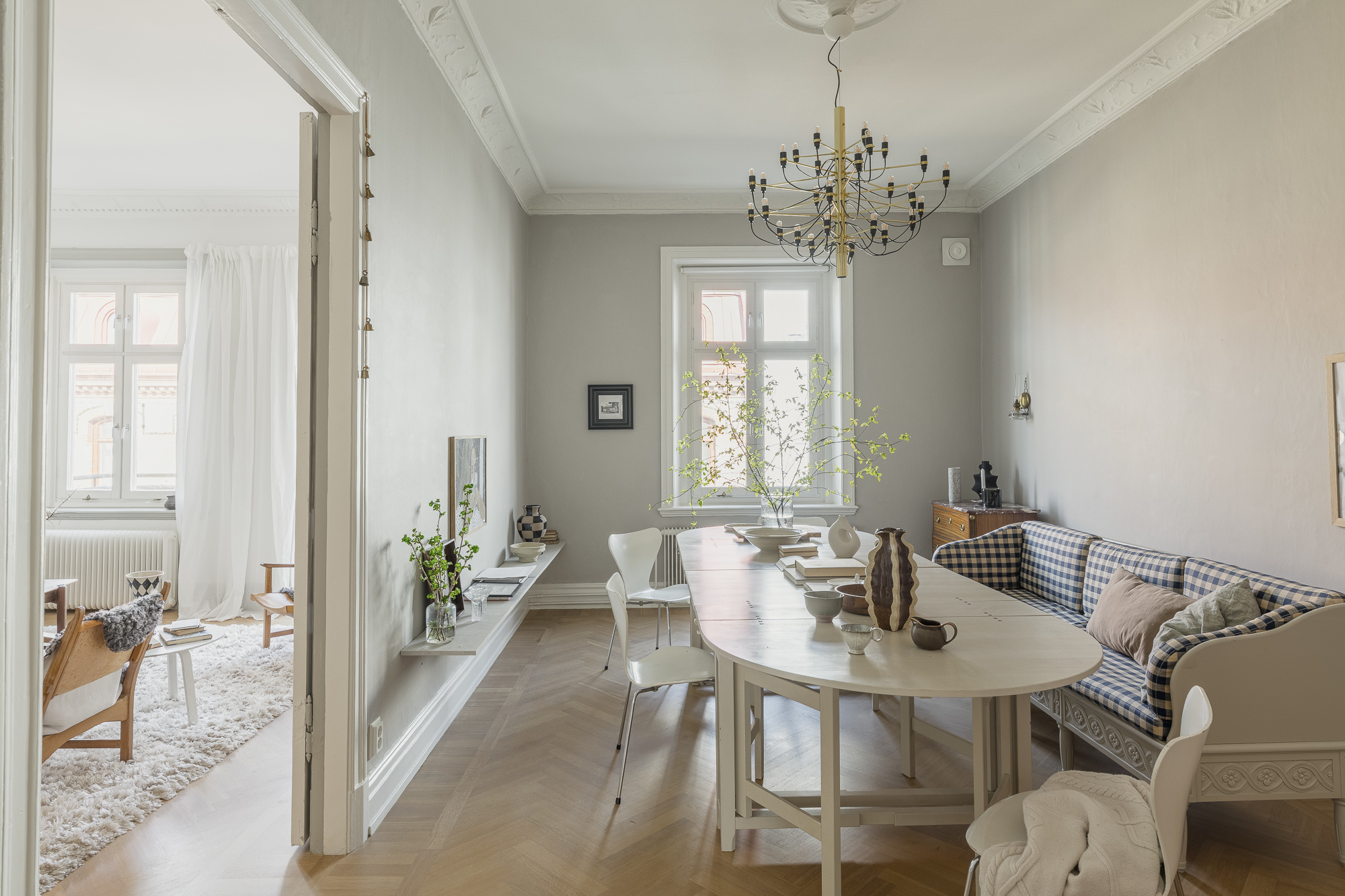 salle à manger trois-pièces 106m2 décoration scandinave salle à manger trois-pièces 106m2 décoration scandinave