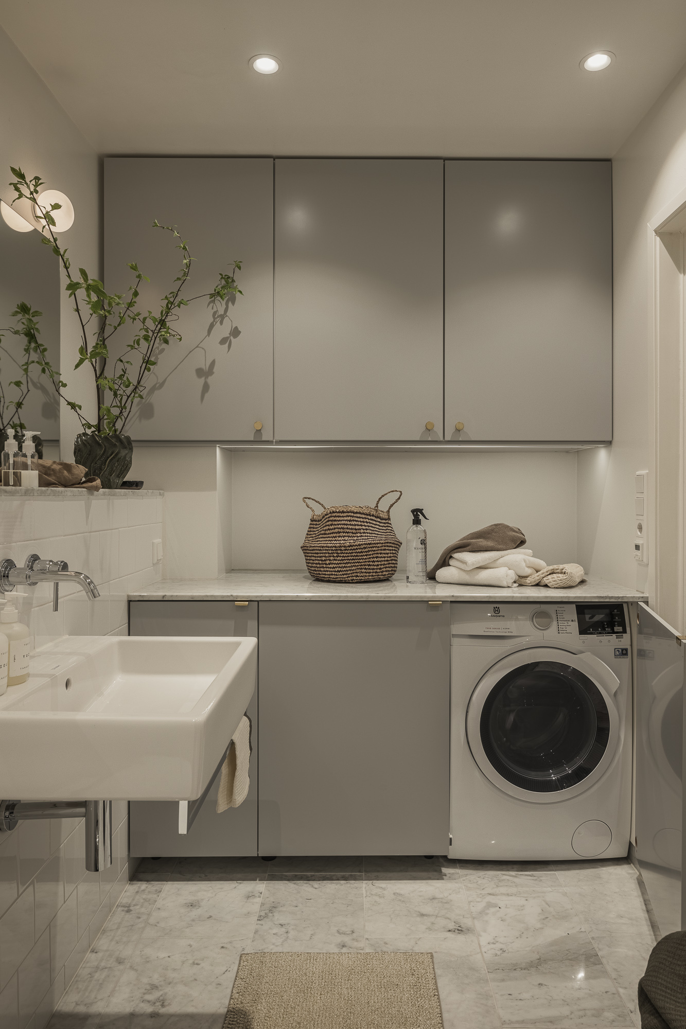 salle de bain avec espace buanderie salle de bain avec espace buanderie