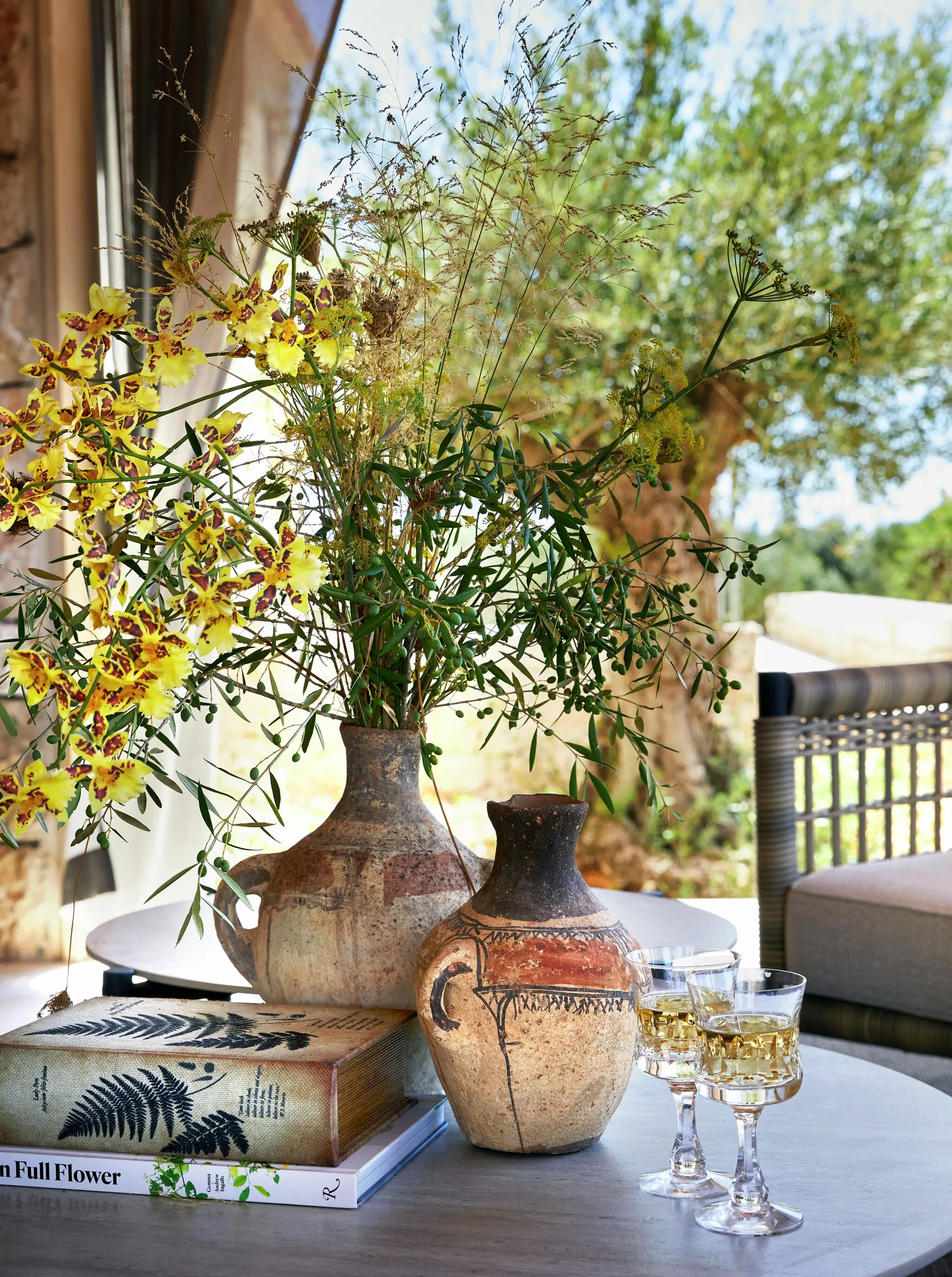 vases sur table vases sur table
