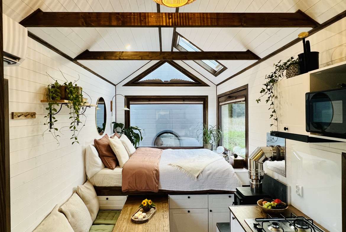 intérieur tiny house 16m2 Sofia par Vagabond Haven intérieur tiny house 16m2 Sofia par Vagabond Haven