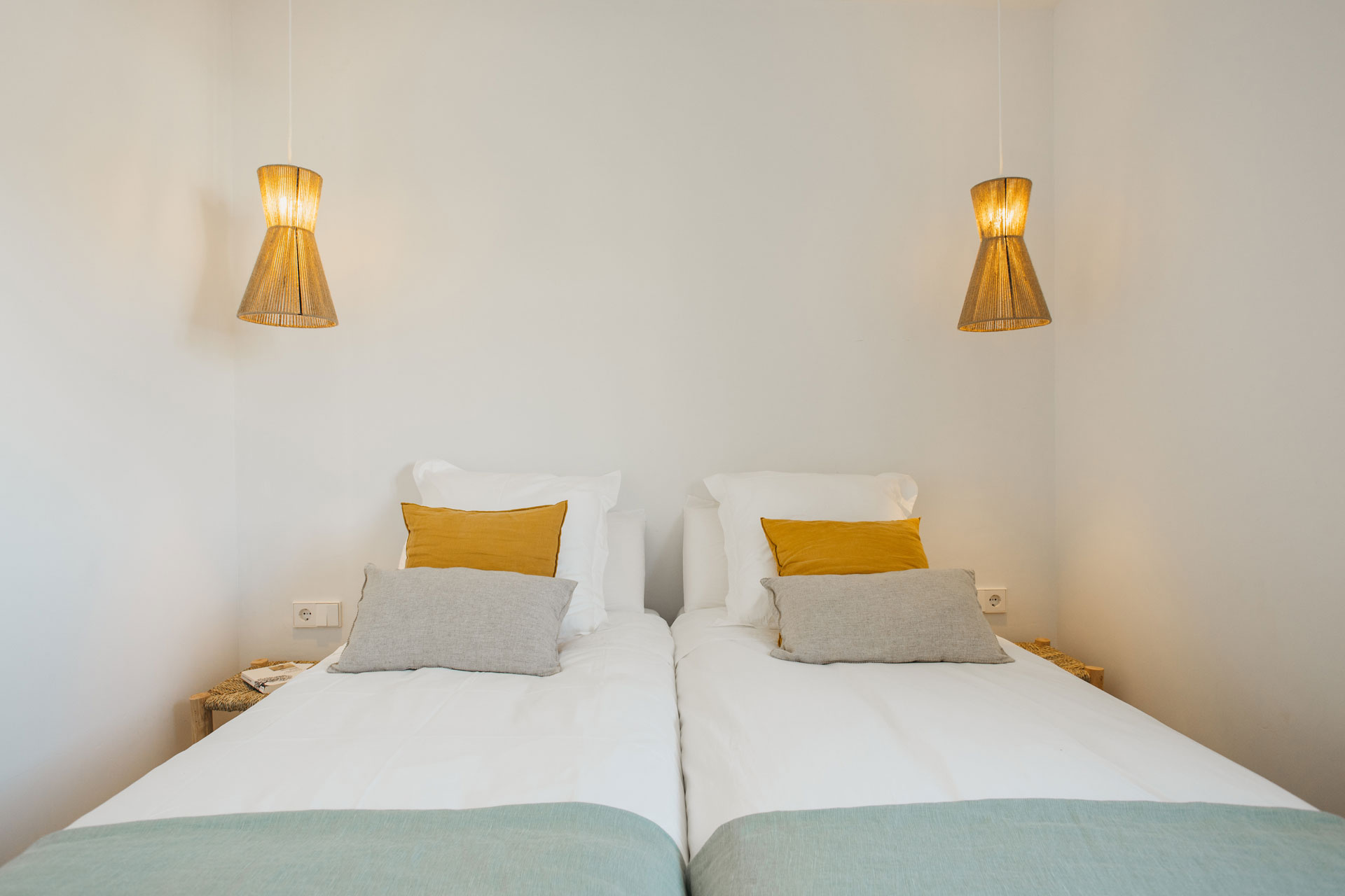 chambre à deux lits