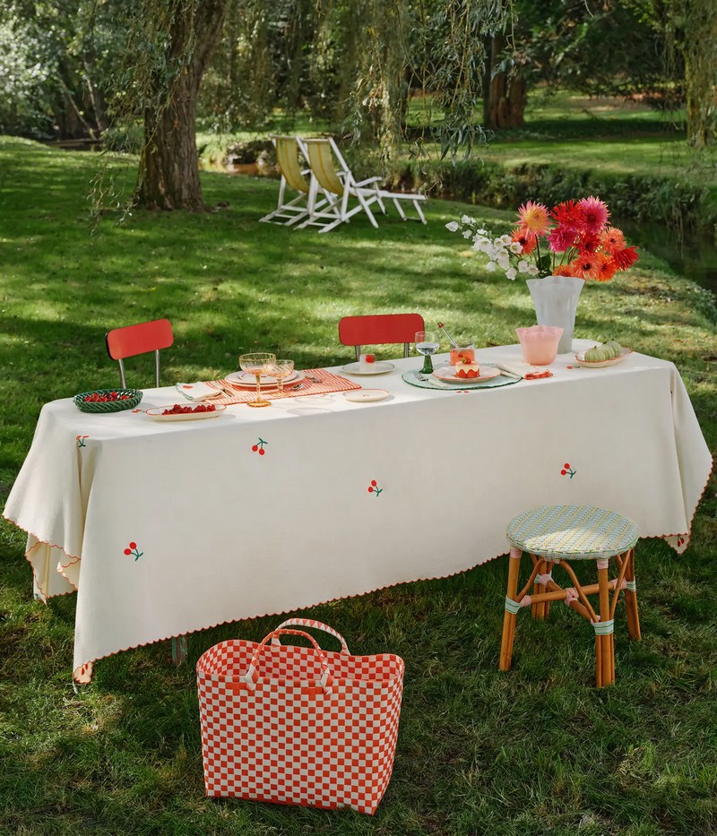 table champêtre Monoprix Maison