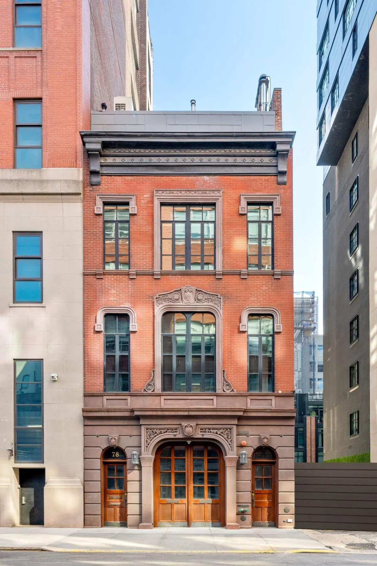 maison de ville dans ancienne caserne pompier 19e siècle Manhattan maison de ville dans ancienne caserne pompier 19e siècle Manhattan