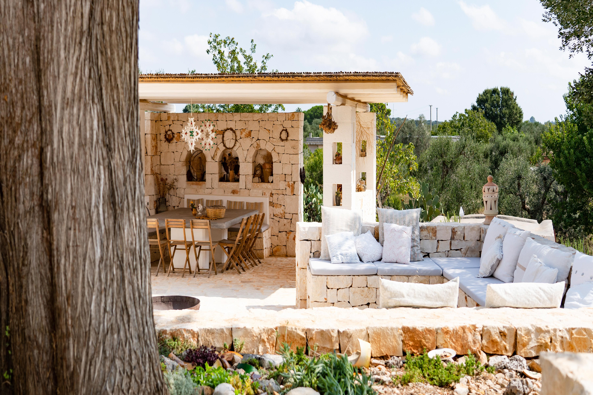 terrasse avec pergola