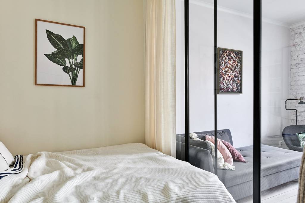 chambre en second jour avec verrière