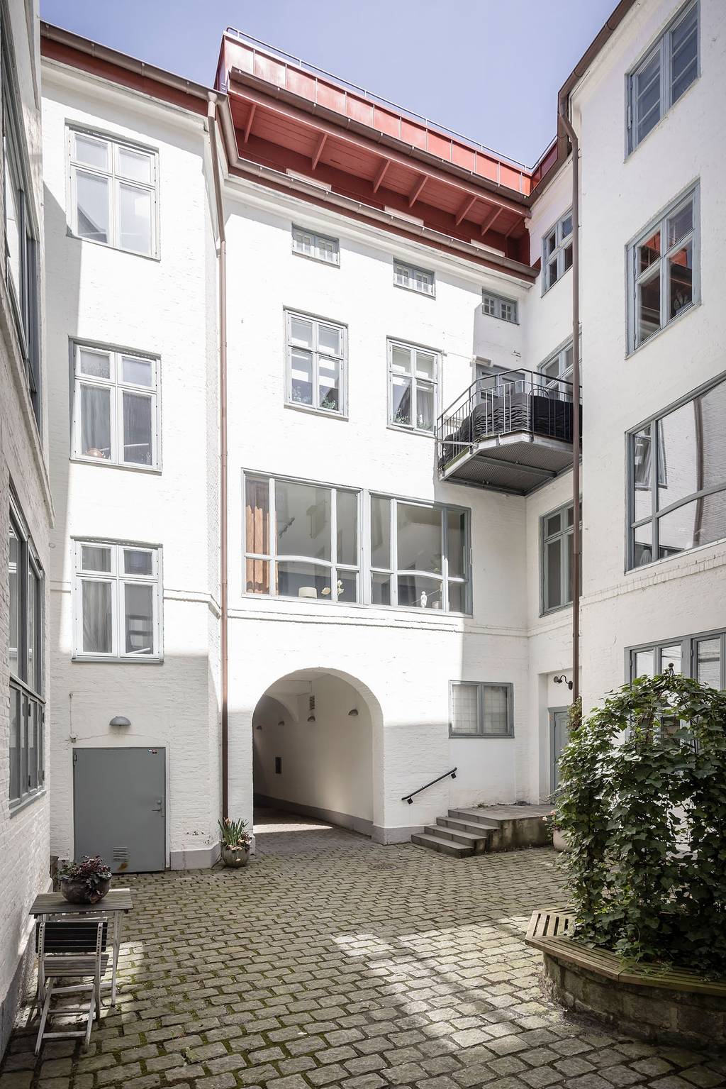 cour immeuble Suède cour immeuble Suède
