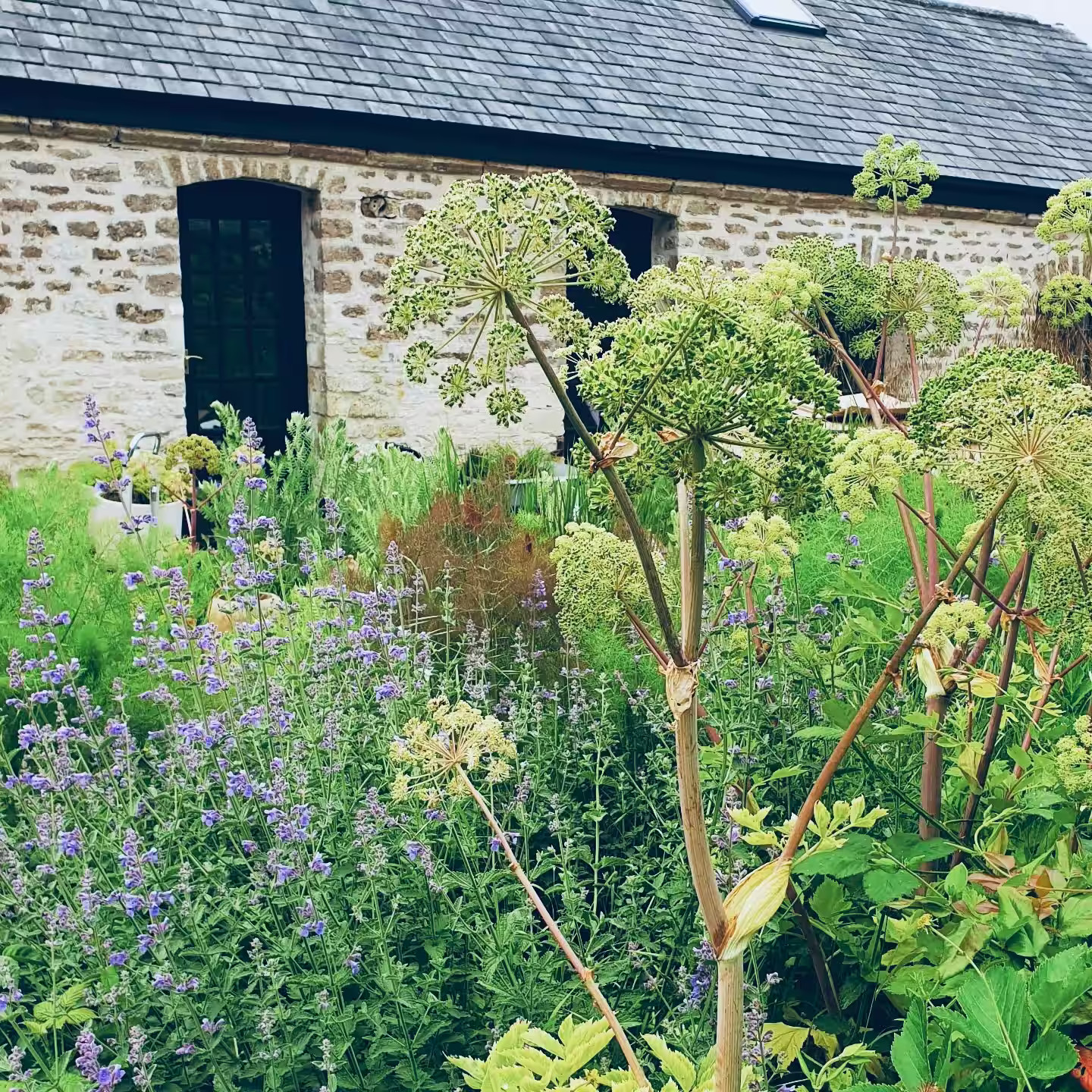 jardin grange rénovée Arthouse