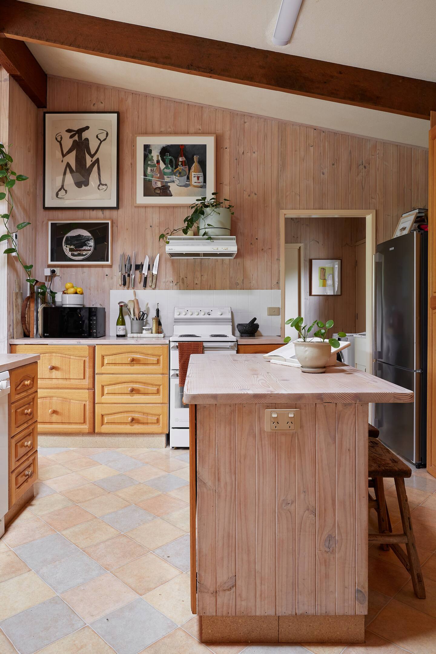 cuisine murs bois décoration vintage The Hideway Shack cuisine murs bois décoration vintage The Hideway Shack