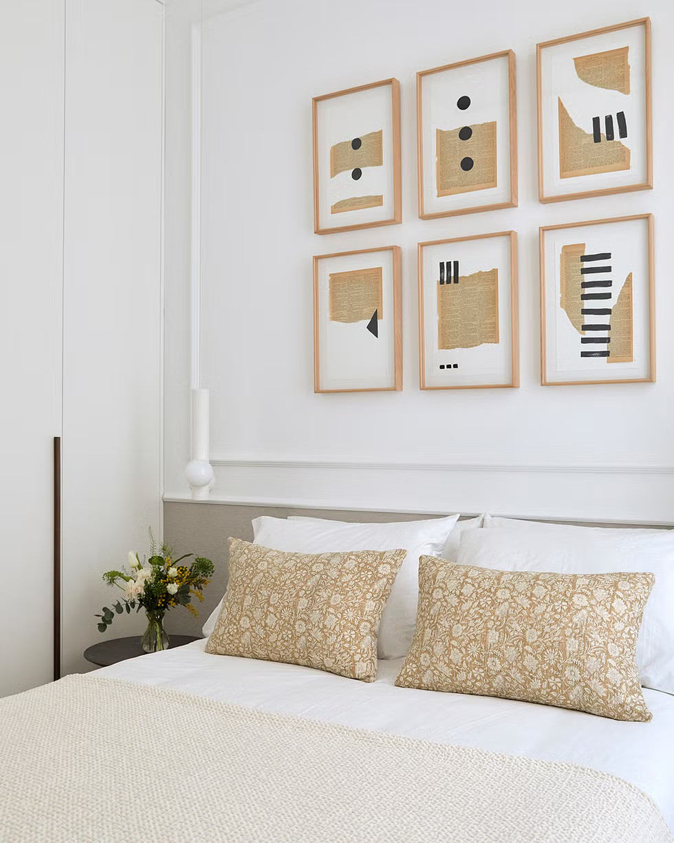 chambre blanche décoration contemporaine
