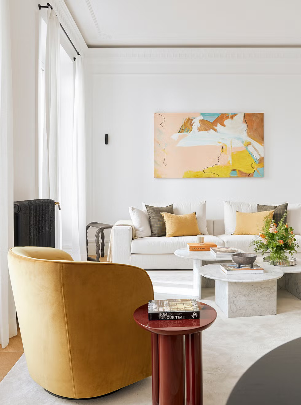 salon décoration contemporaine