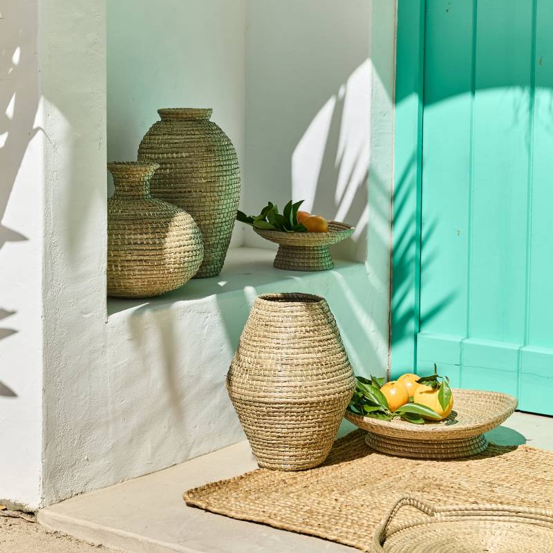 porche maison avec vases nouvelle collection Alinea Comporta