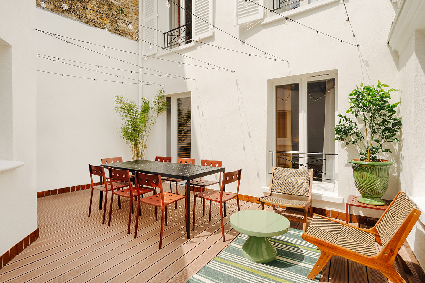 terrasse maison Paris