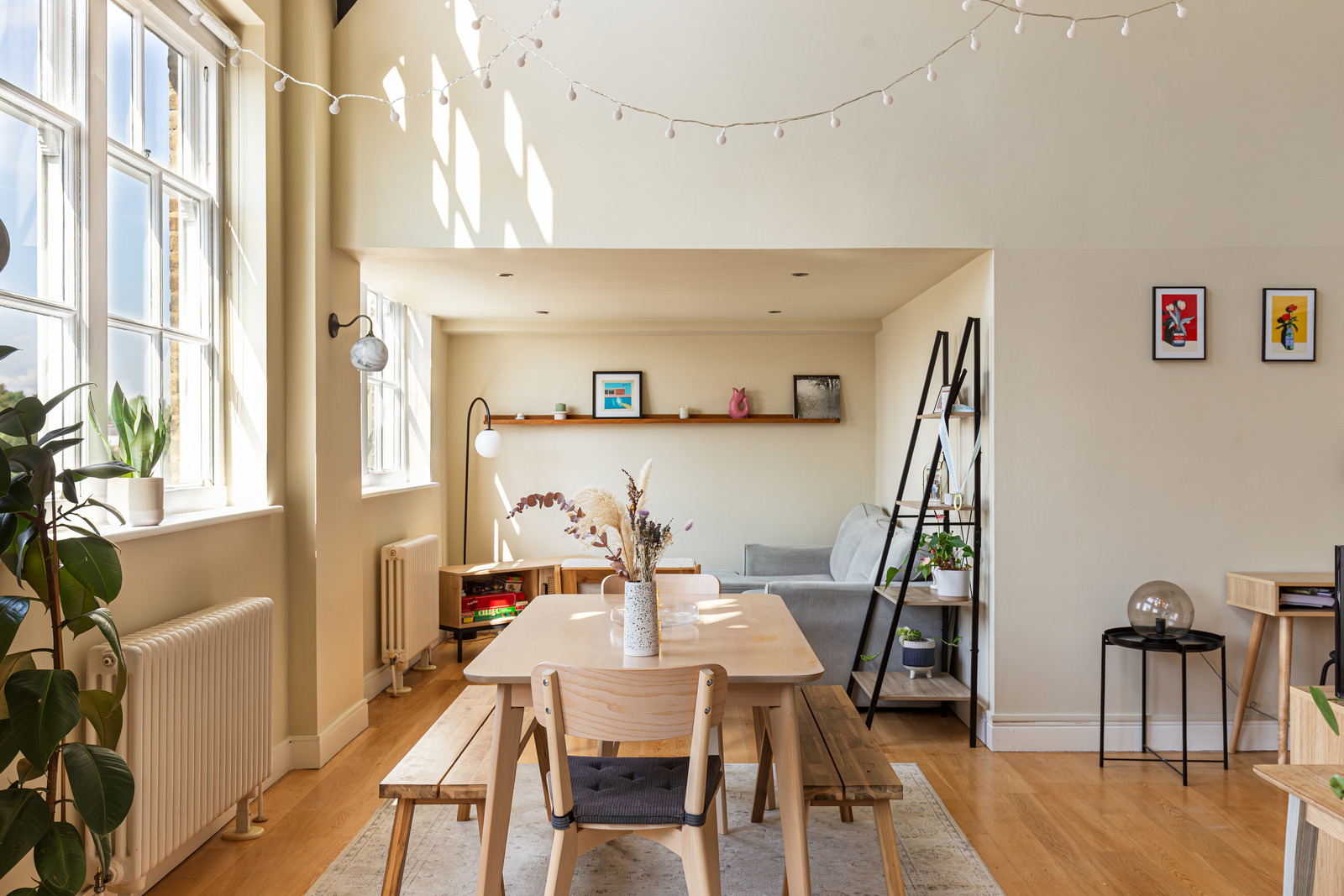 salon double hauteur duplex 84m2 Londres salon double hauteur duplex 84m2 Londres