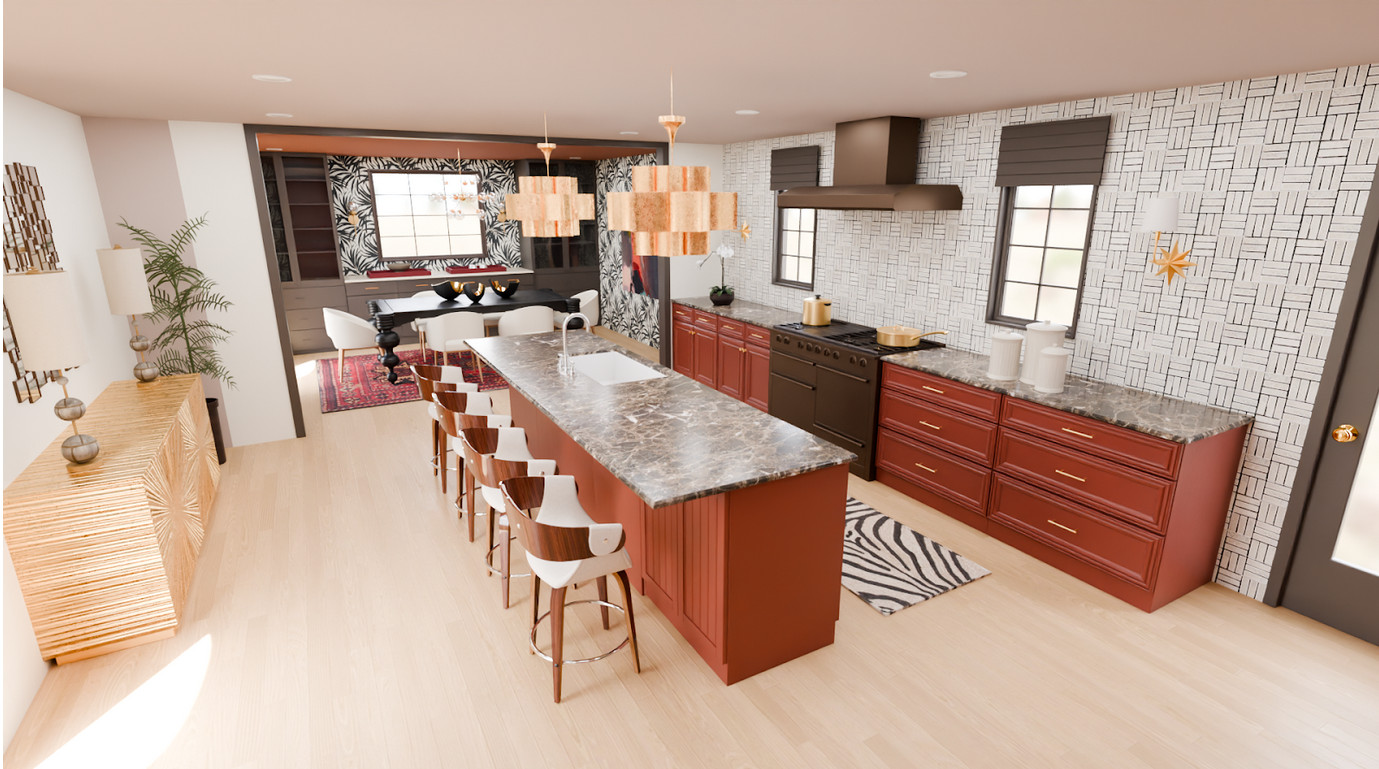 HOUZZ imagine une maison régie par les signes astrologiques avec des plans 3D