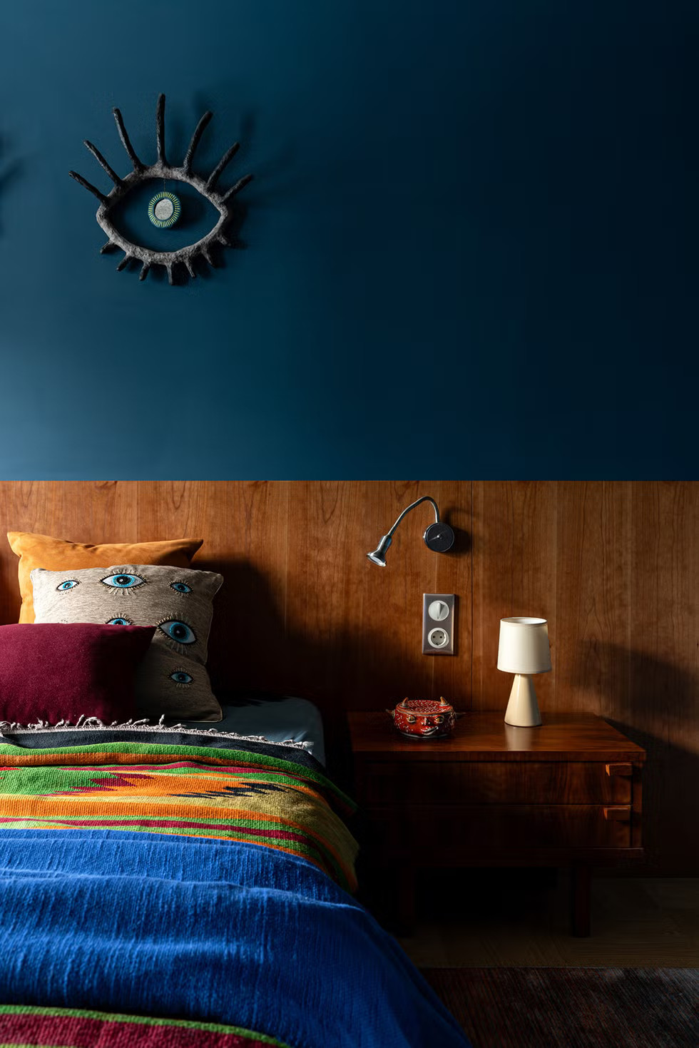chambre décoration vintage