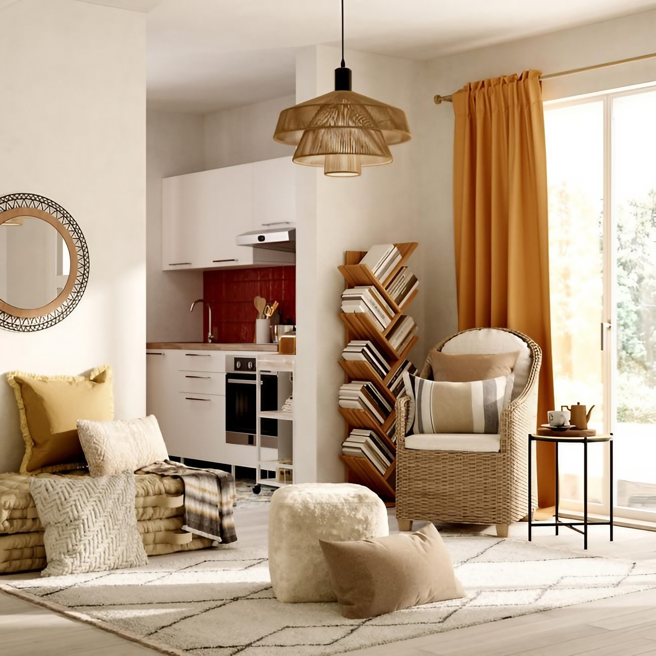 salon décoration naturelle