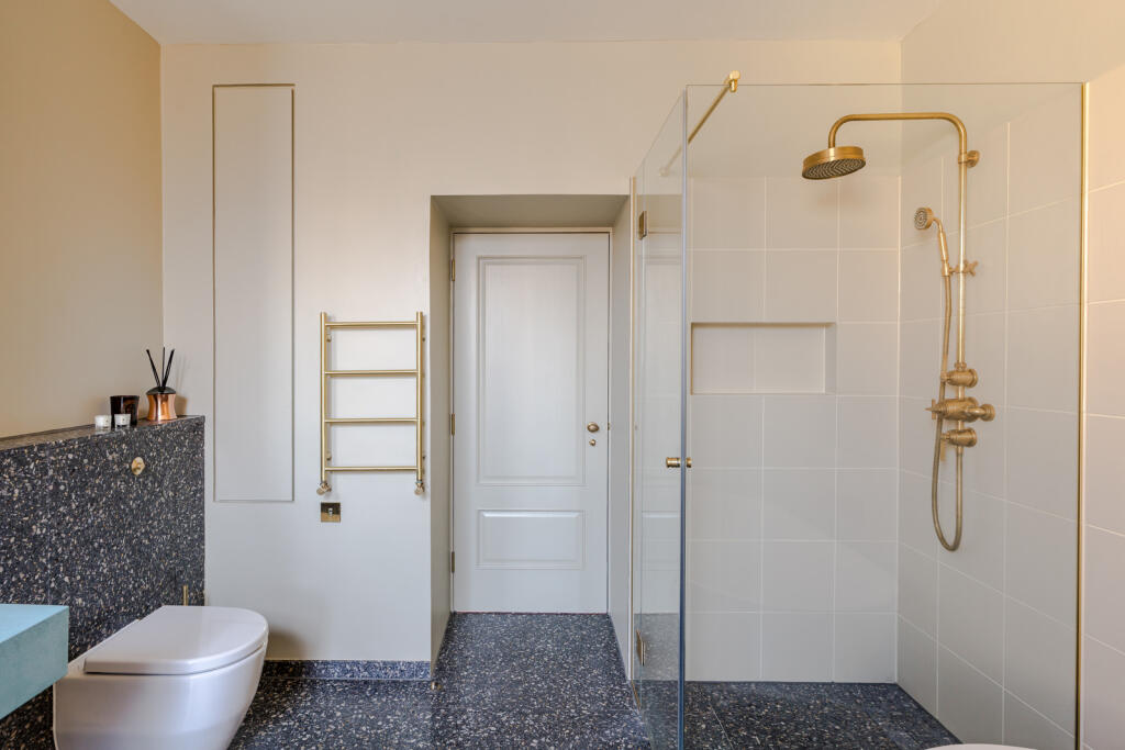 salle de bain design terrazzo