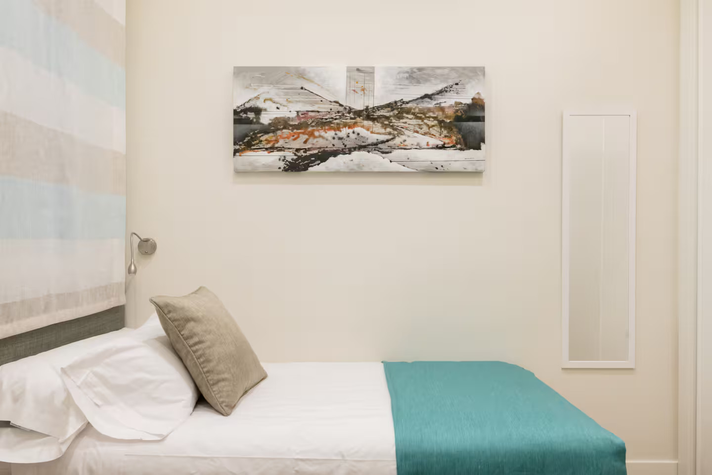 chambre décoration contemporaine appartement Madrid chambre décoration contemporaine appartement Madrid